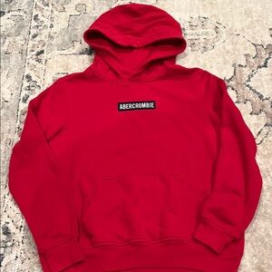 Abercrombie Kids Classic Red Hoodie
